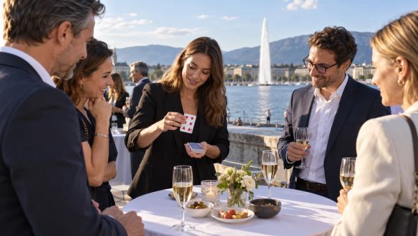 Top 5 magiciens à Genève pour animer votre événement d'entreprise