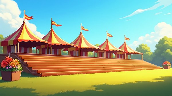 Louez des tentes et gradins pour vos événements mémorables